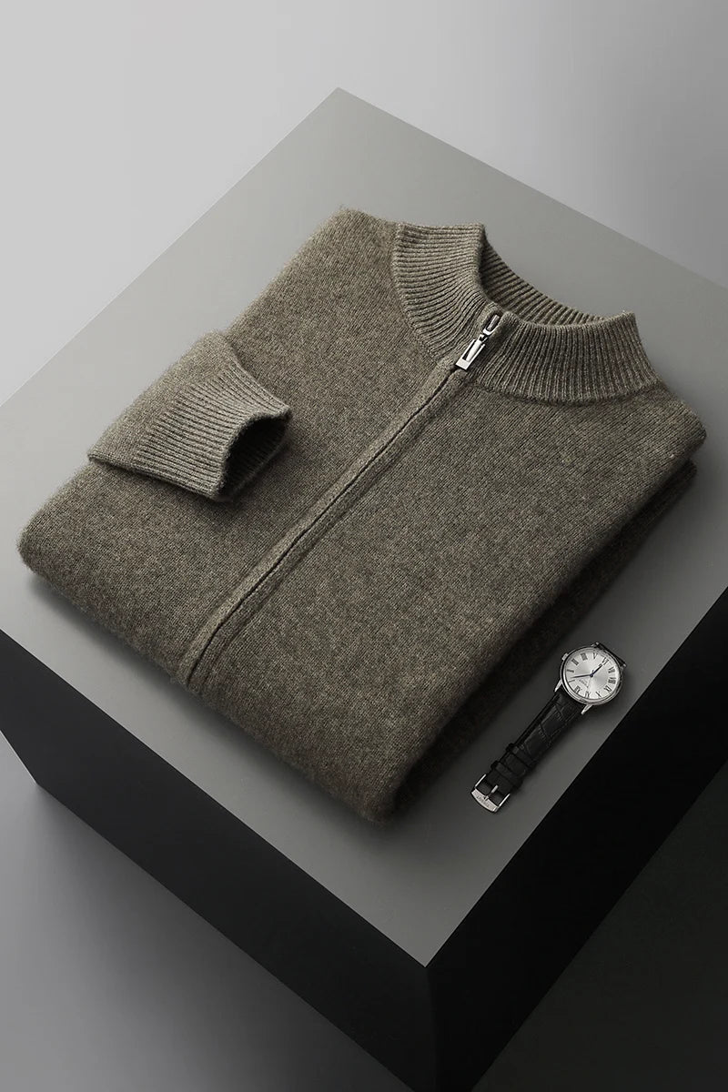 LOUIS & MARGOT | GILET DE LUXE EN LAINE DE CACHEMIRE PREMIUM