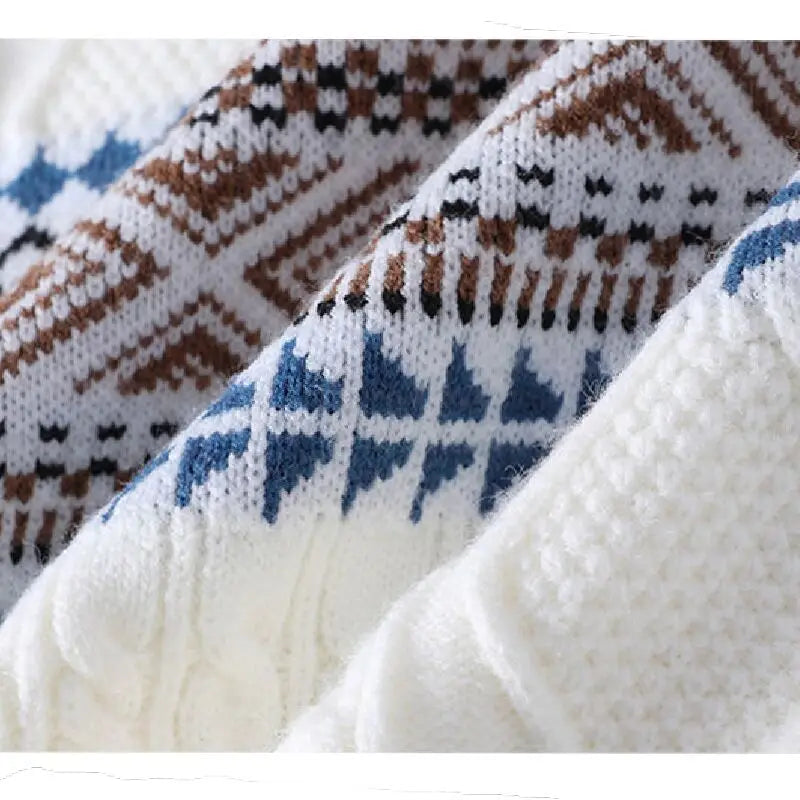 LOUIS & MARGOT | PULL EN MAILLE NORDIQUE POUR HOMME