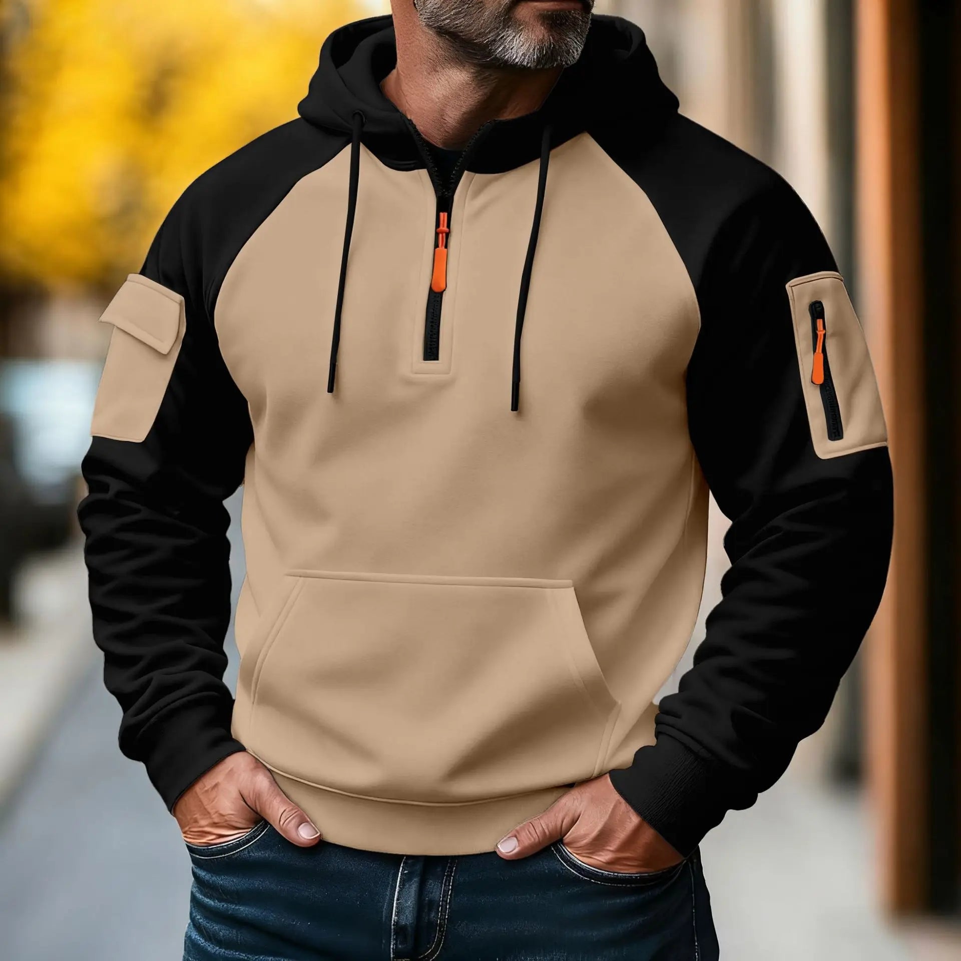 LOUIS & MARGOT | PULL À CAPUCHE ZIPPÉ POUR HOMME