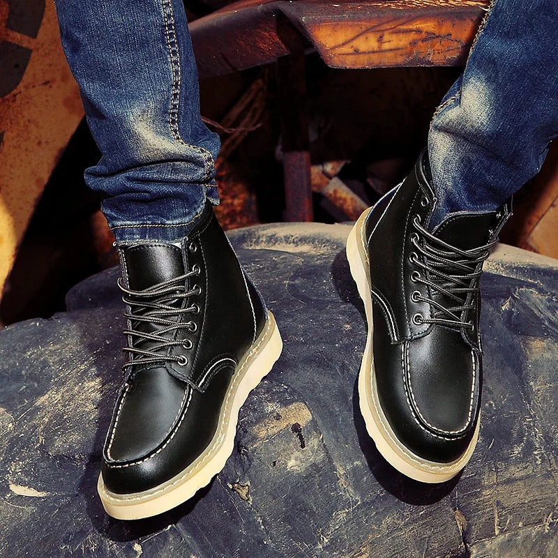 LOUIS & MARGOT | BOTTES CLASSIQUES À DENTELLES POUR HOMMES