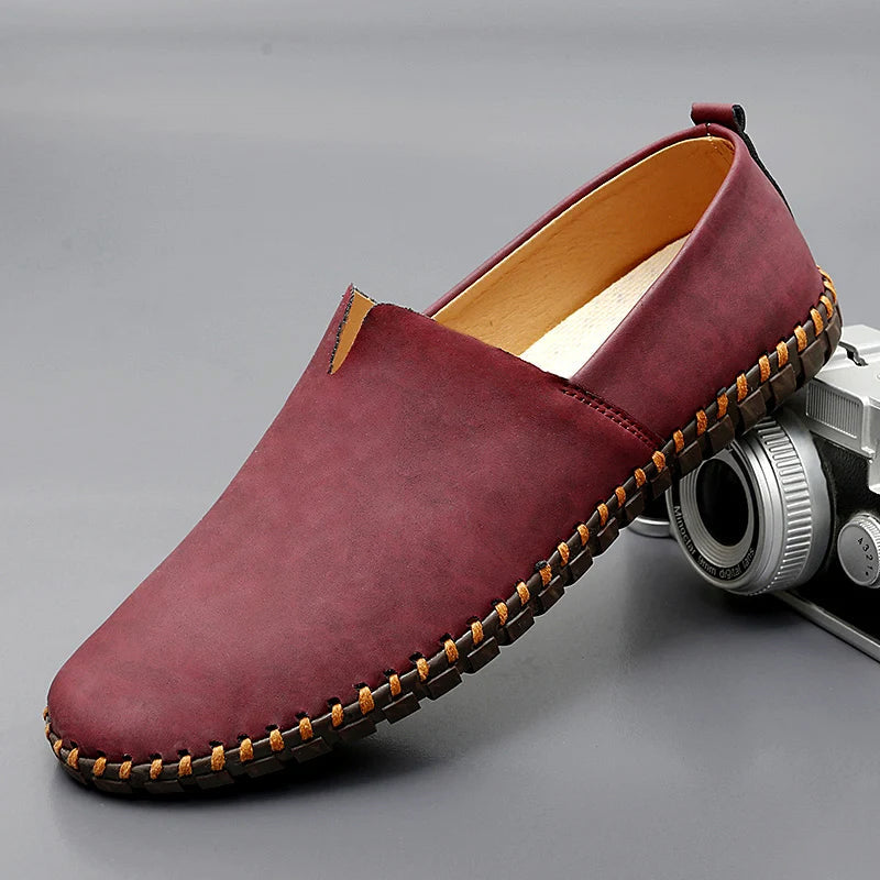 Mocassins en cuir Santorin