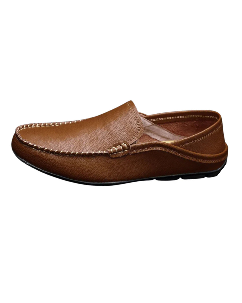 Monza Mocassins en Cuir de Conduite
