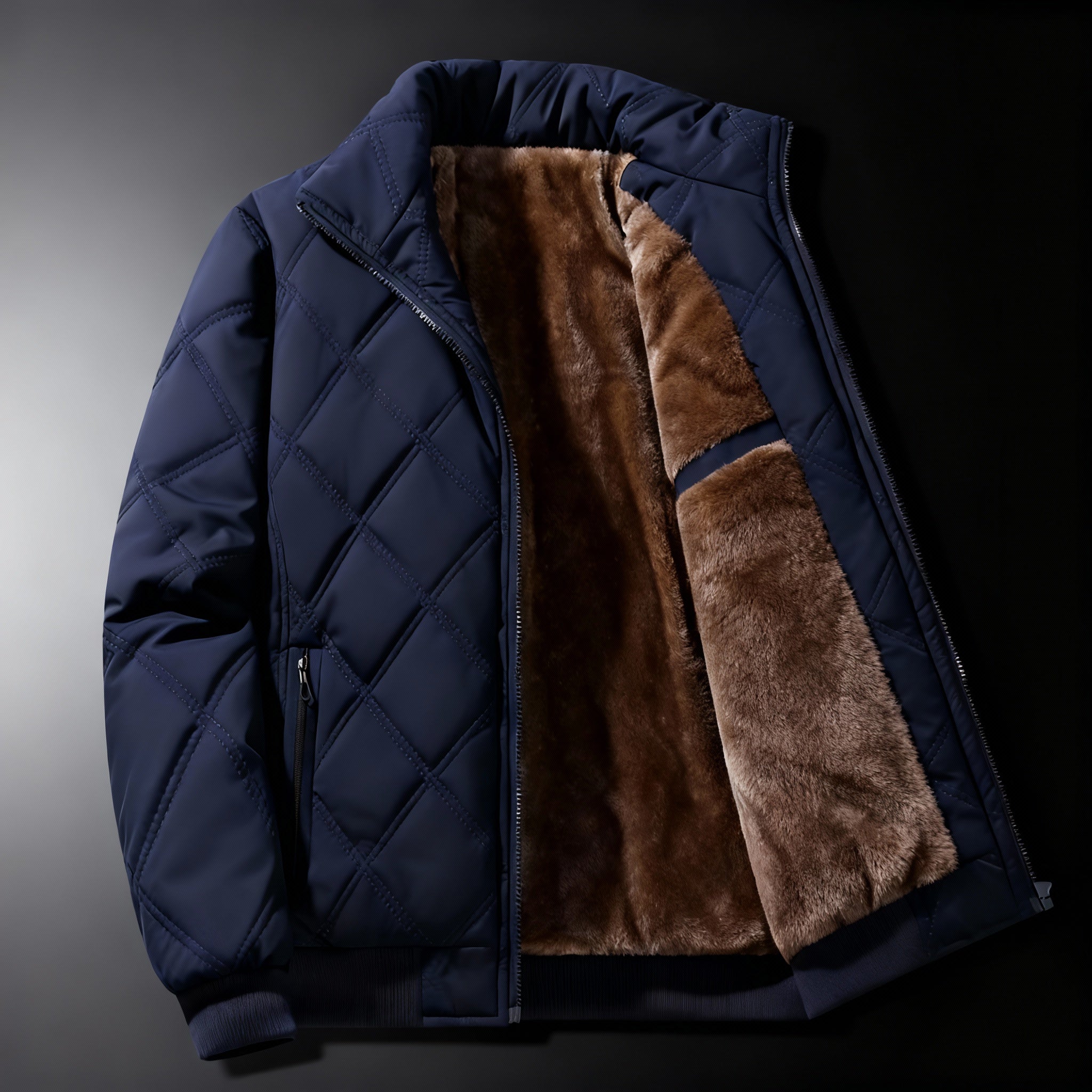 LOUIS & MARGOT | VESTE EN POLAIRE MATELASSÉE POUR HOMME