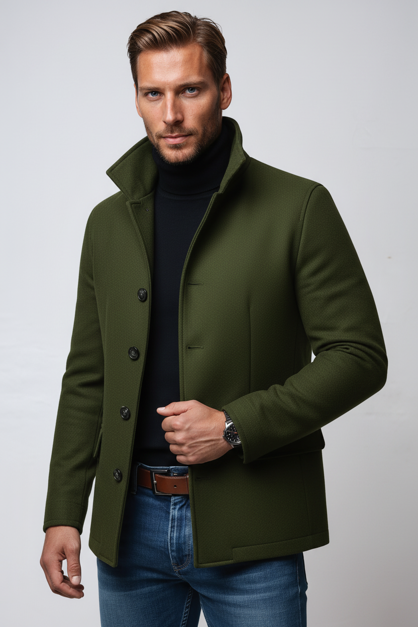 LOUIS & MARGOT | VESTE D'HIVER EN LAINE POUR HOMMES