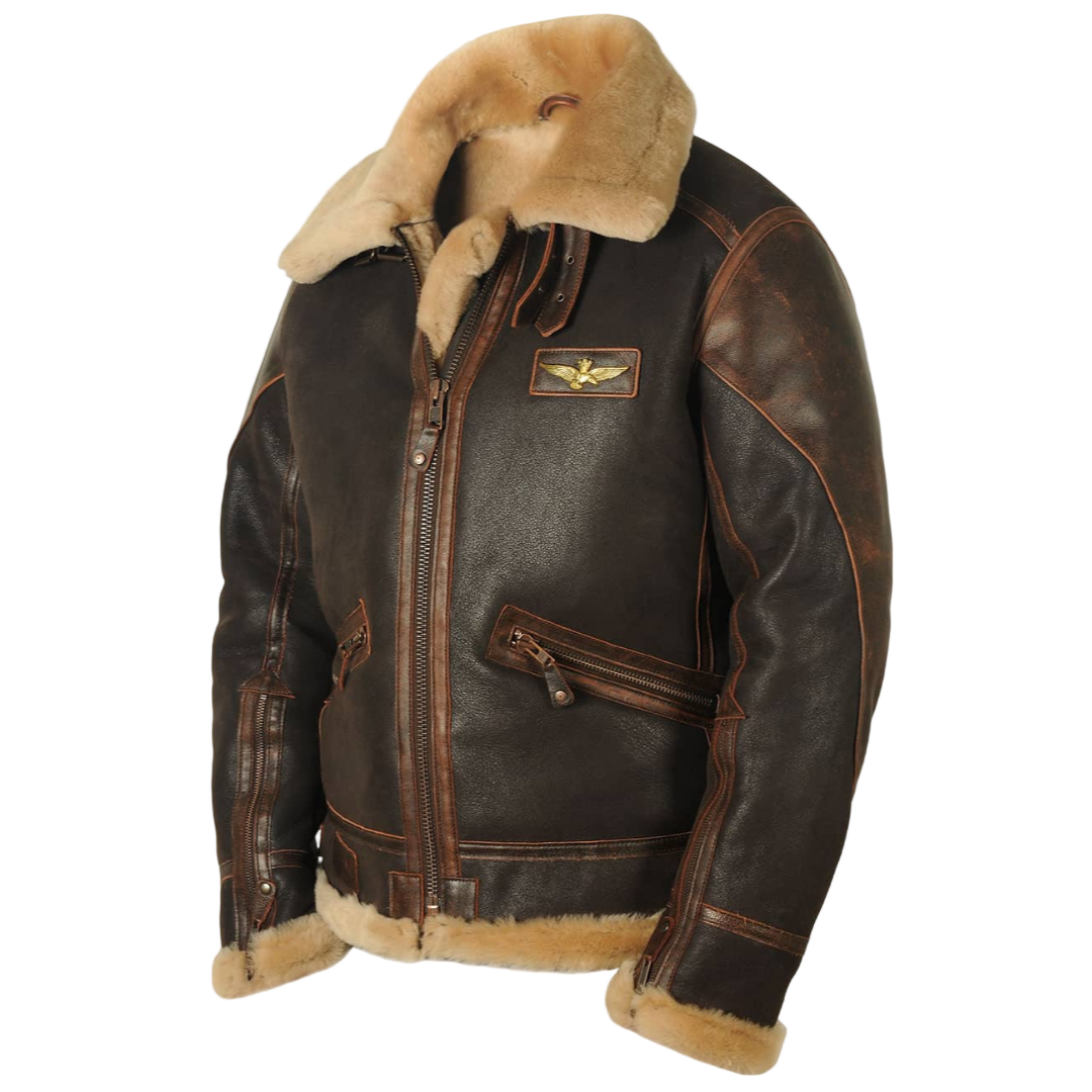 LOUIS & MARGOT | VESTE AVIATEUR CLASSIQUE POUR HOMME