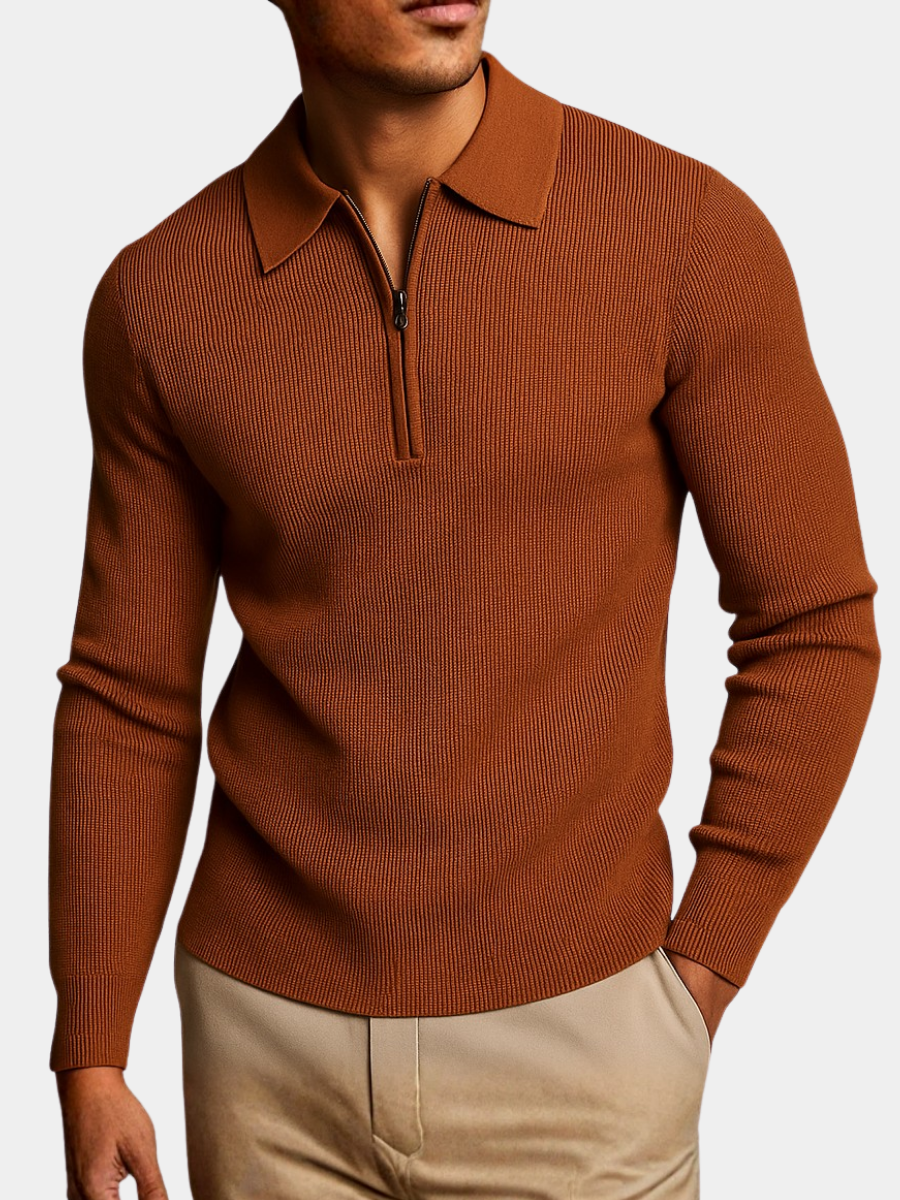 LOUIS & MARGOT | SWEAT CLASSIQUE EN MAILLE WAFFLE POUR HOMME
