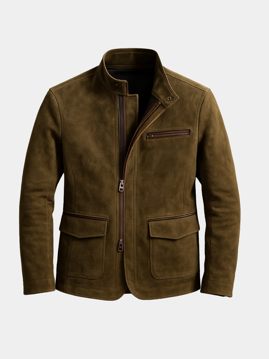 LOUIS & MARGOT | VESTE DE TERRAIN EN DAIM POUR HOMME