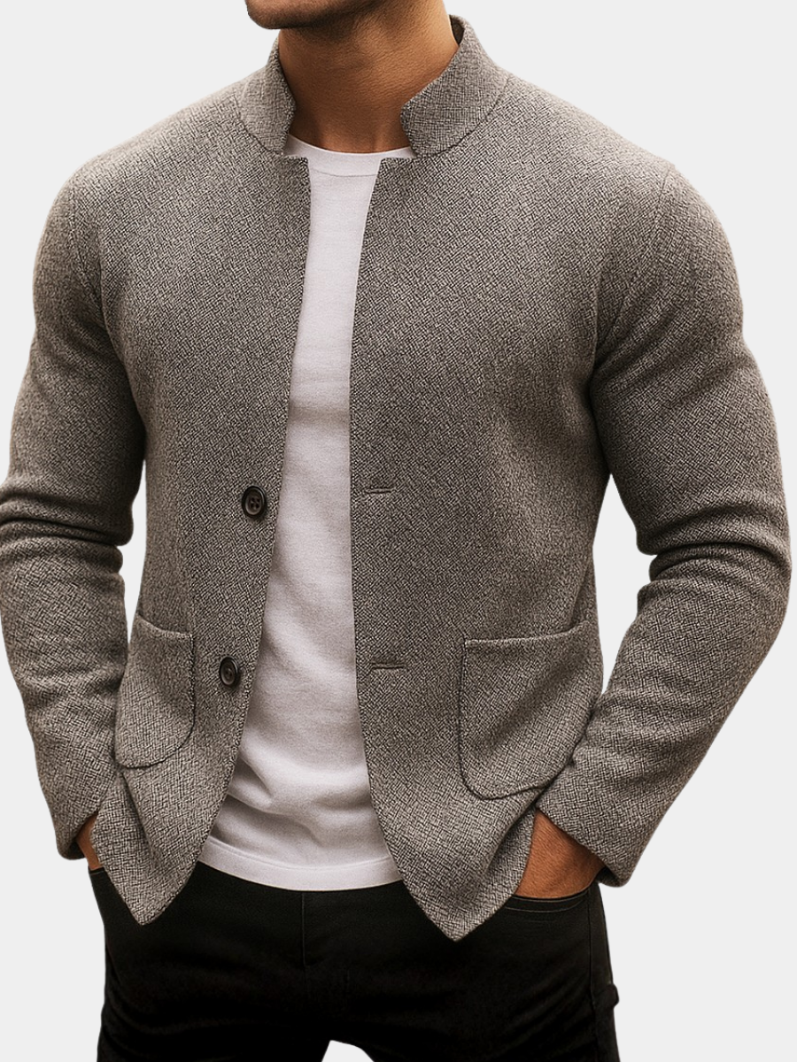 LOUIS & MARGOT | CARDIGAN EN LAINE TRICOTÉE FOR MEN