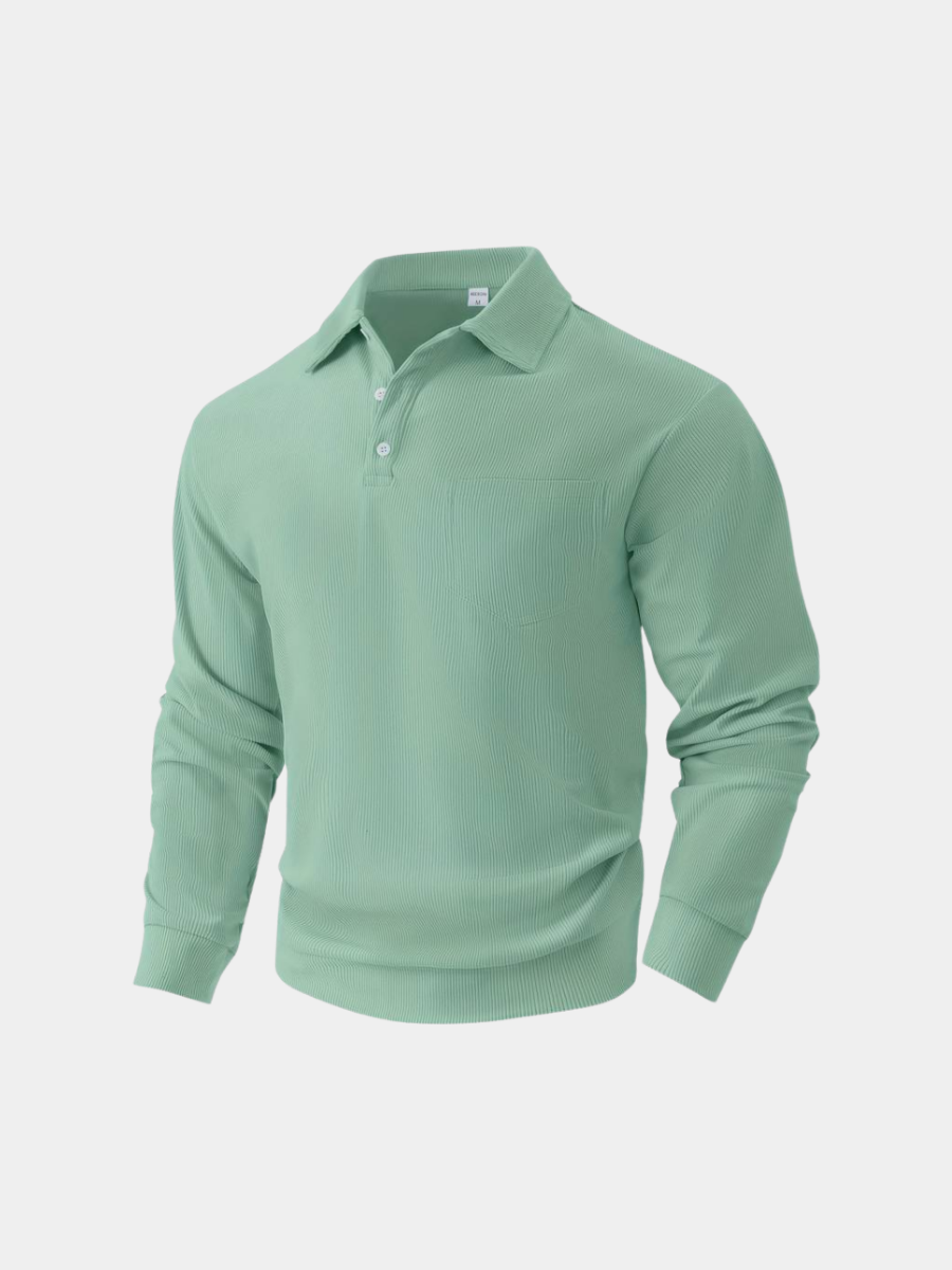 LOUIS & MARGOT | CHEMISE EN CORDON À MANCHES LONGUES POUR HOMME