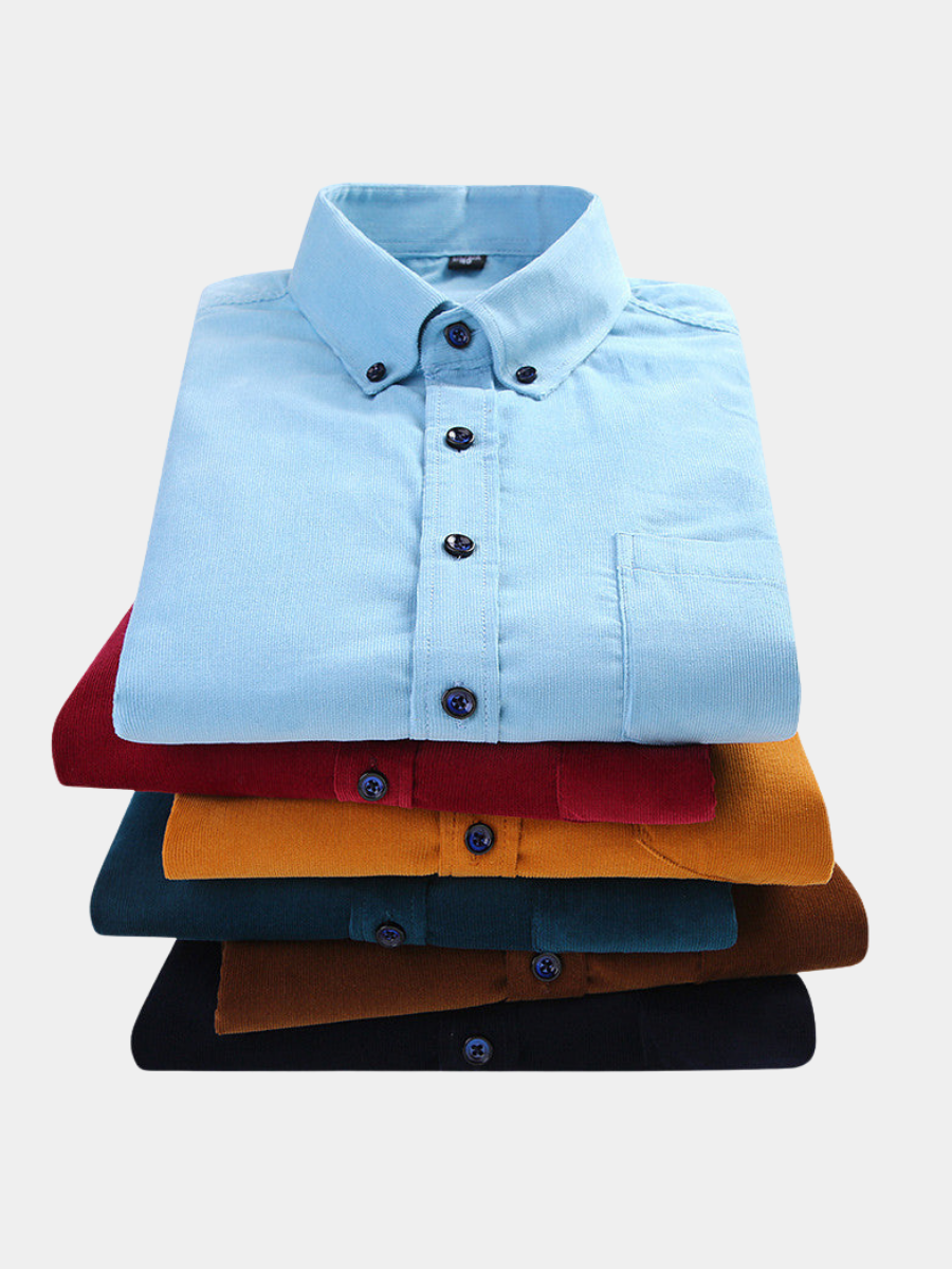 LOUIS & MARGOT | CHEMISE EN VELOURS CÔTELÉ POUR HOMME