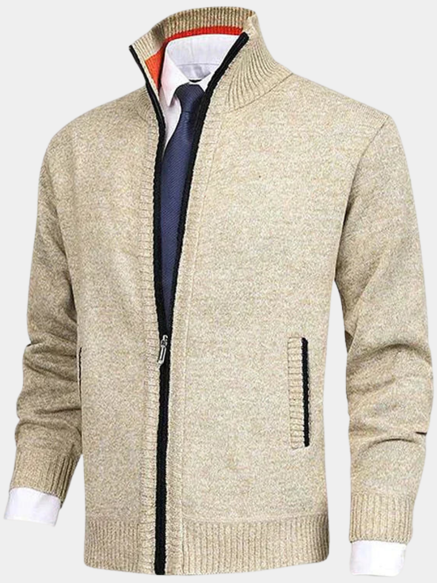 LOUIS & MARGOT | CARDIGAN HOMME À MANCHES LONGUES