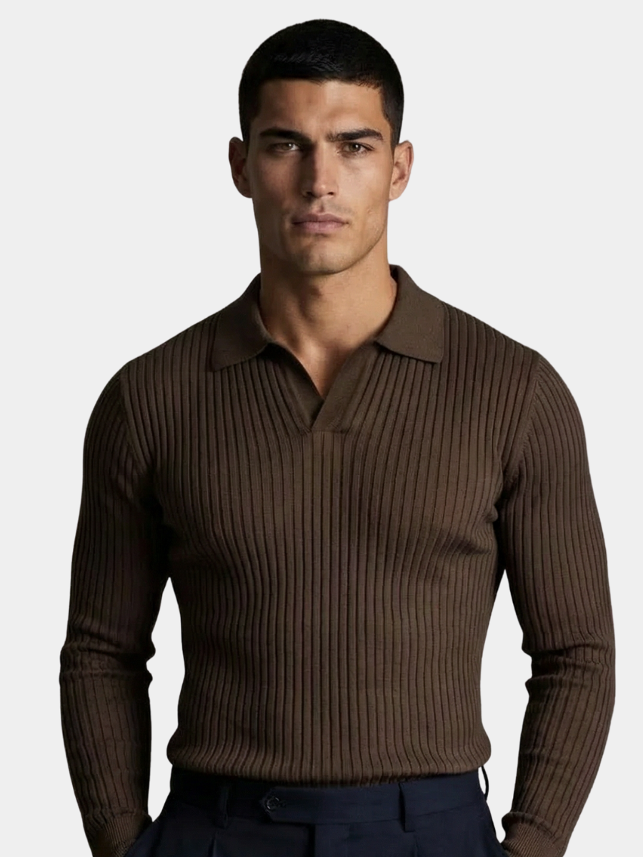 LOUIS & MARGOT | CHEMISE COL OUVERT POUR HOMME