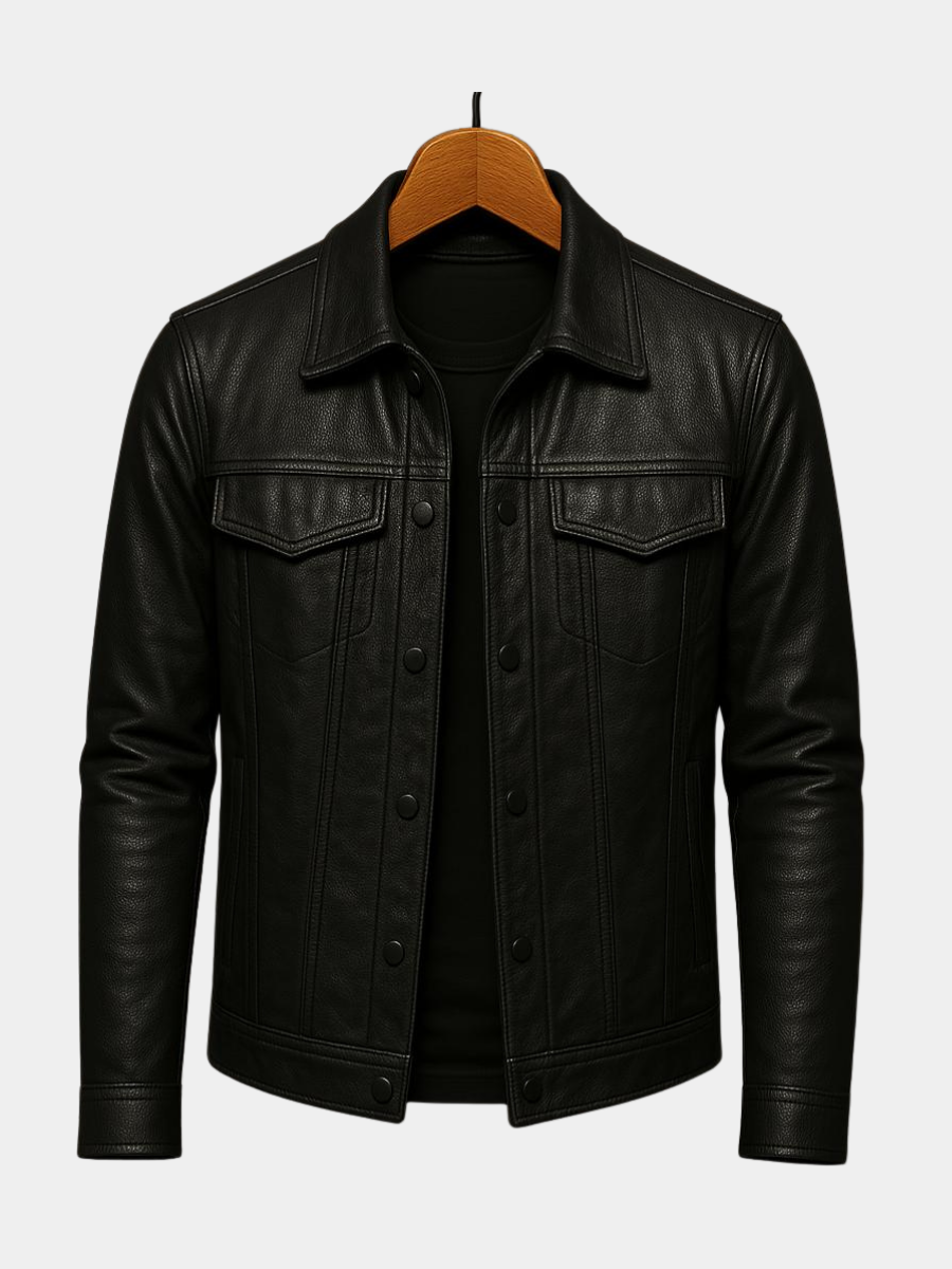 LOUIS & MARGOT | VESTE EN CUIR MODERNE RIDER