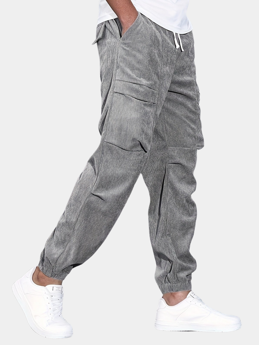 LOUIS & MARGOT | PANTALON CARGO EN CORDUROY