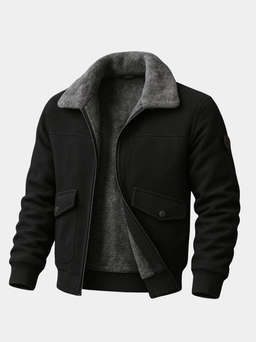 LOUIS & MARGOT | VESTE POUR HOMME AVEC FAUSSE FOURRURE