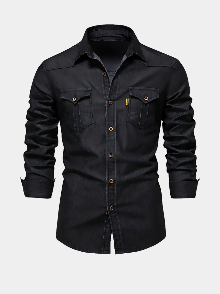 LOUIS & MARGOT | CHEMISE EN DENIM SLIM