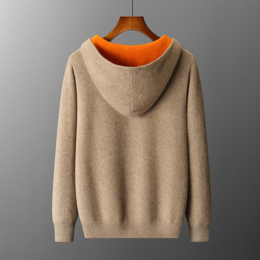 LOUIS & MARGOT | SWEAT EN LAINE AVEC CAPUCHE POUR HOMME
