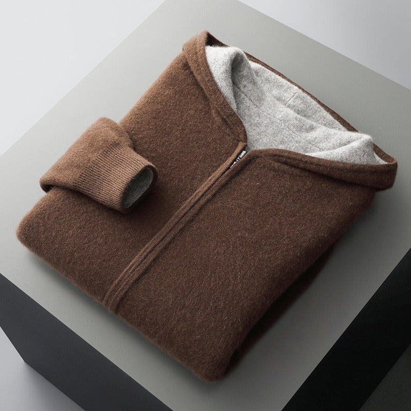 LOUIS & MARGOT | SWEAT EN LAINE AVEC CAPUCHE POUR HOMME