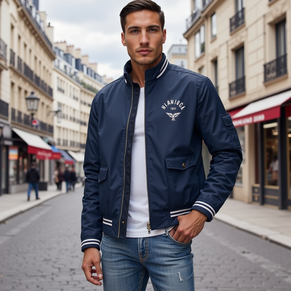 LOUIS & MARGOT | VESTE D'ÉTÉ/DE MI-SAISON DE LUXE POUR HOMME