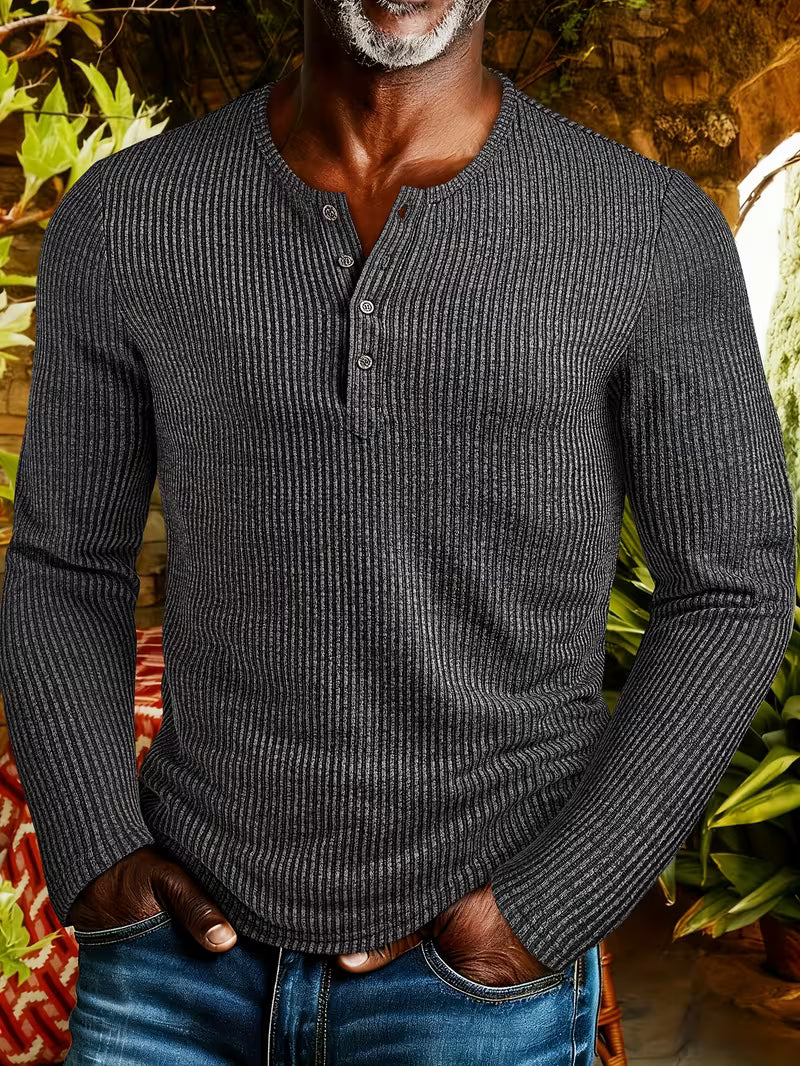LOUIS & MARGOT | CHEMISE EN MAILLE D’HIVER RÉSISTANTE POUR HOMME