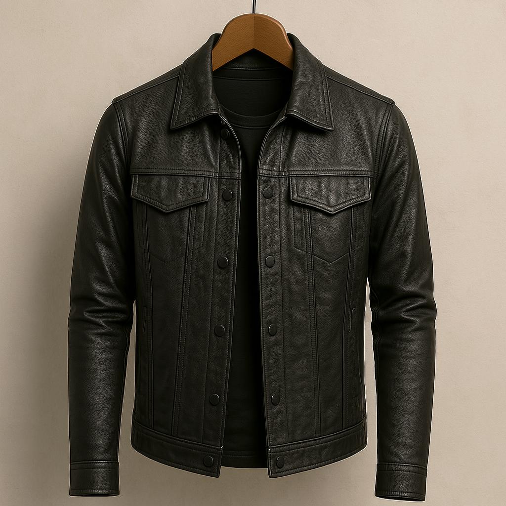 LOUIS & MARGOT | VESTE EN CUIR RIDER