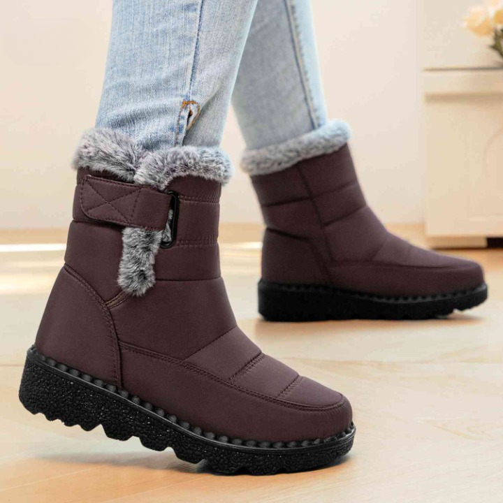 Bottines d'hiver - Doublées En Polaire, Antidérapantes & Imperméables
