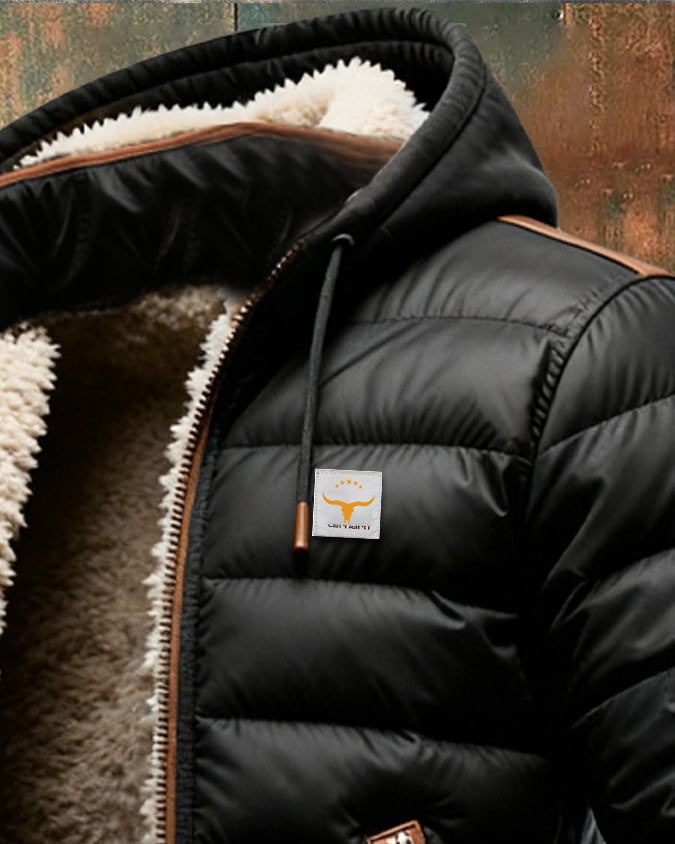 LOUIS & MARGOT | ÉLÉGANTE VESTE MATELASSÉE SHERPA POUR HOMME