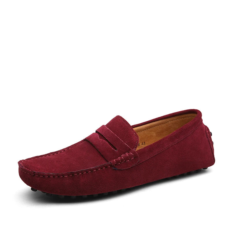 Loafers en suède décontractés