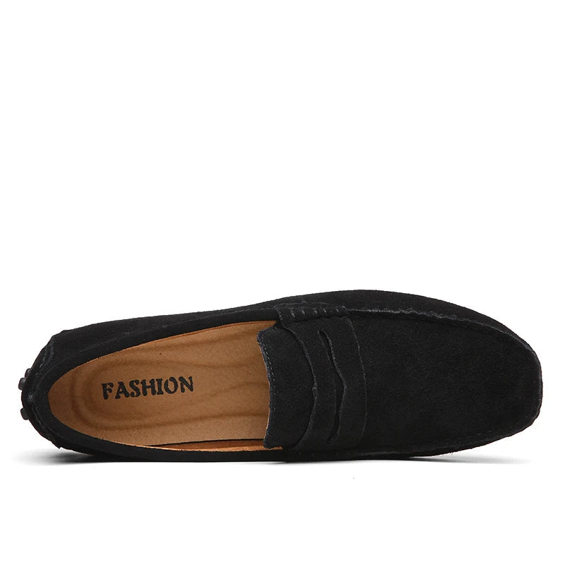 Loafers en suède décontractés