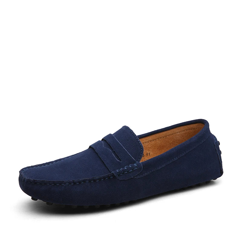 Loafers en suède décontractés