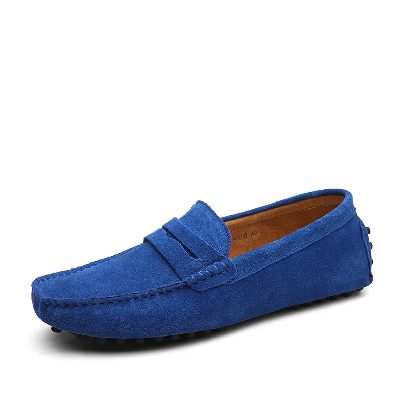 Loafers en suède décontractés
