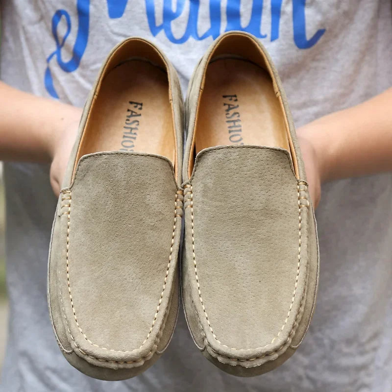 Chic Mocassins en Suède Premium