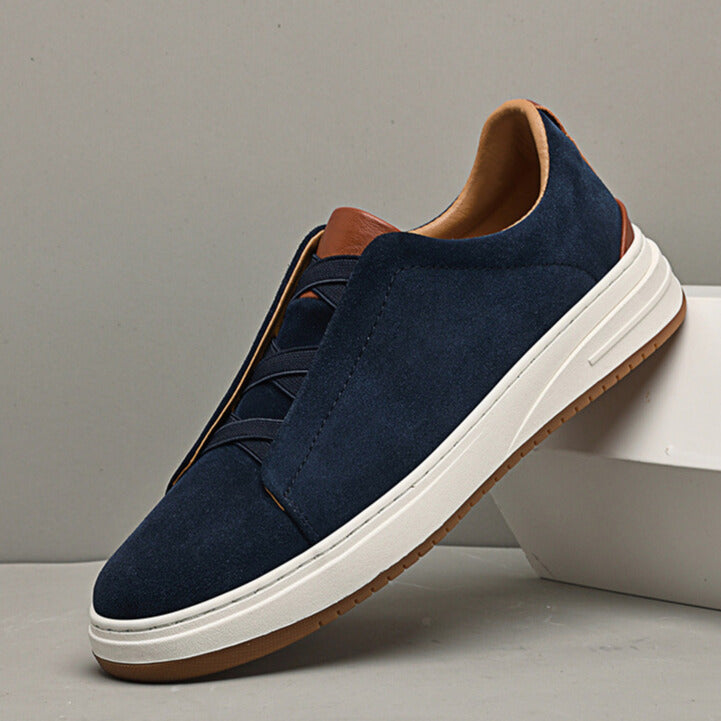 LOUIS & MARGOT | CHAUSSURES SANS LACETS EN DAIM POUR HOMME
