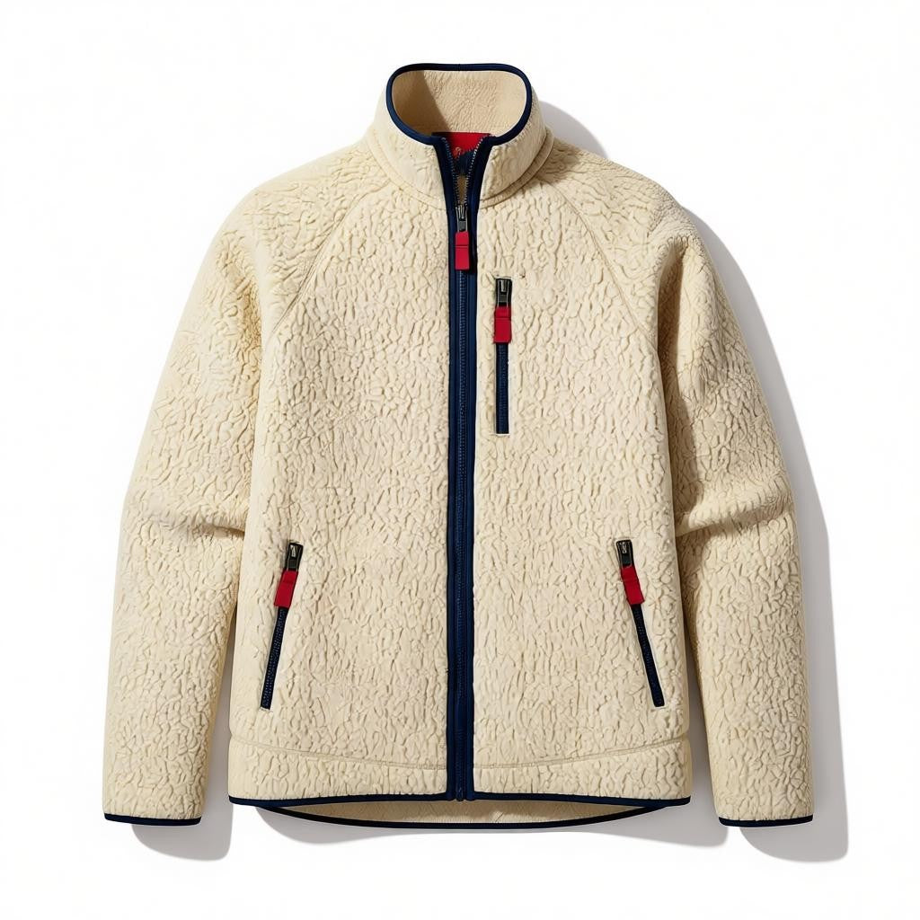 LOUIS & MARGOT | VESTE EN POLAIRE SHERPA POUR HOMME
