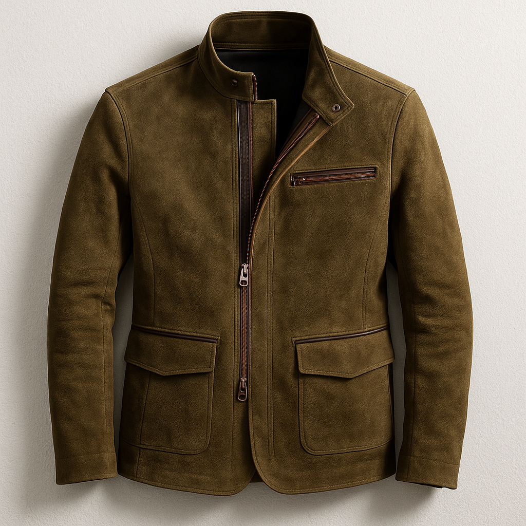 LOUIS & MARGOT | VESTE EN DAIM