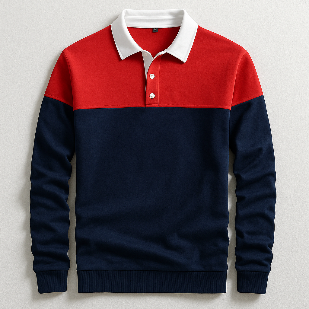 LOUIS & MARGOT | POLO DE LUXE À MANCHES LONGUES