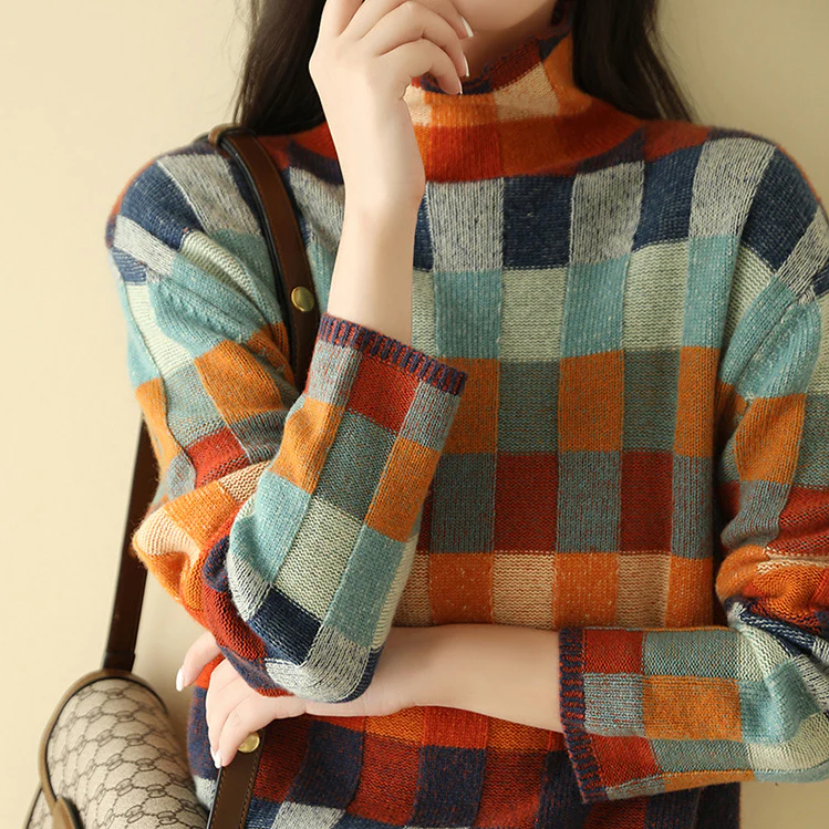 Élise™ | Pull Roulé En Cachemire Doux