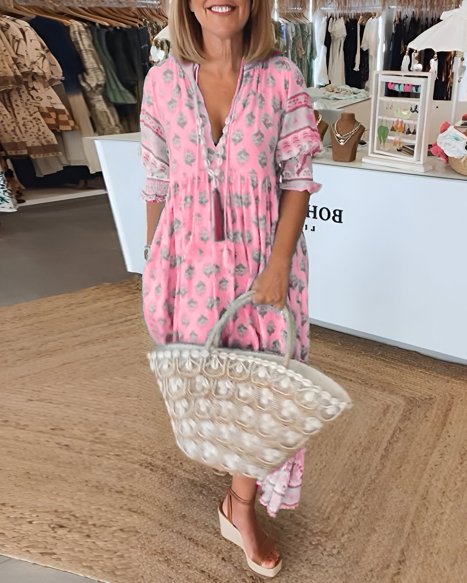 Bérénice™ | Robe d'Été Rayonnante