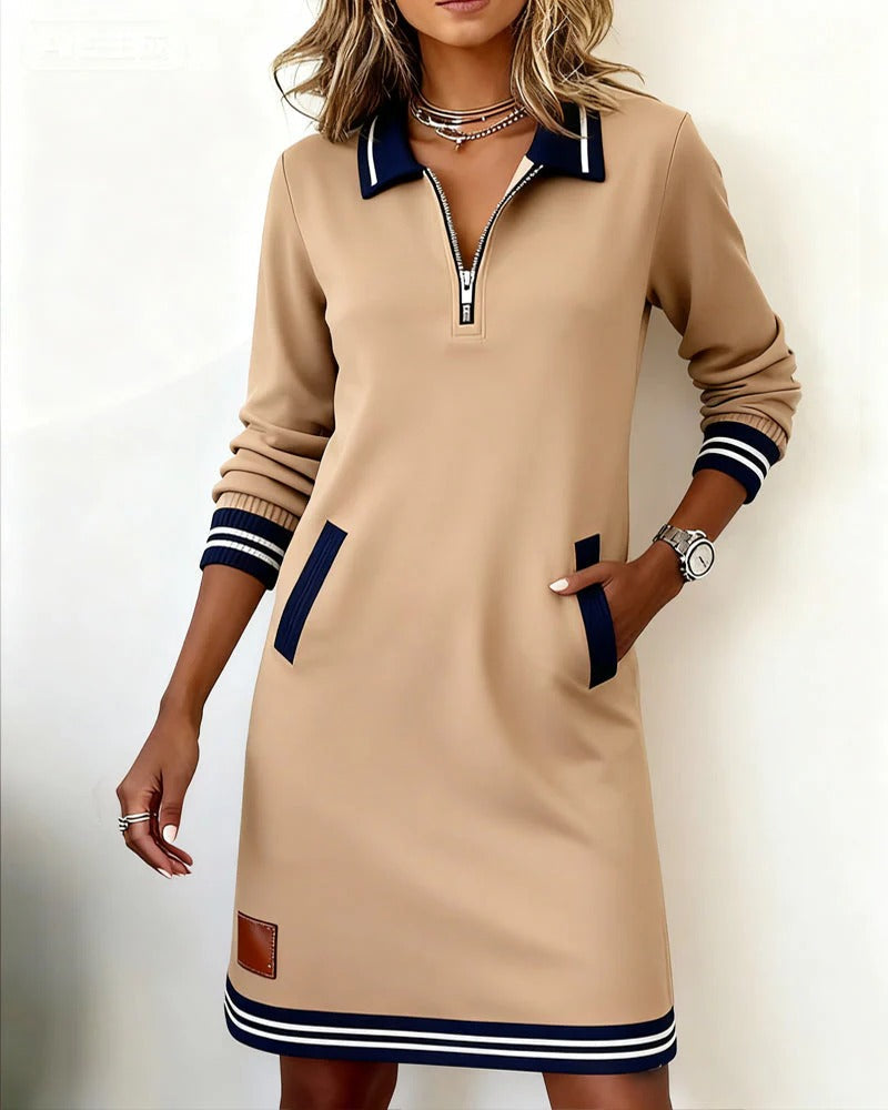 Hélène™ | Robe Coton Élégante
