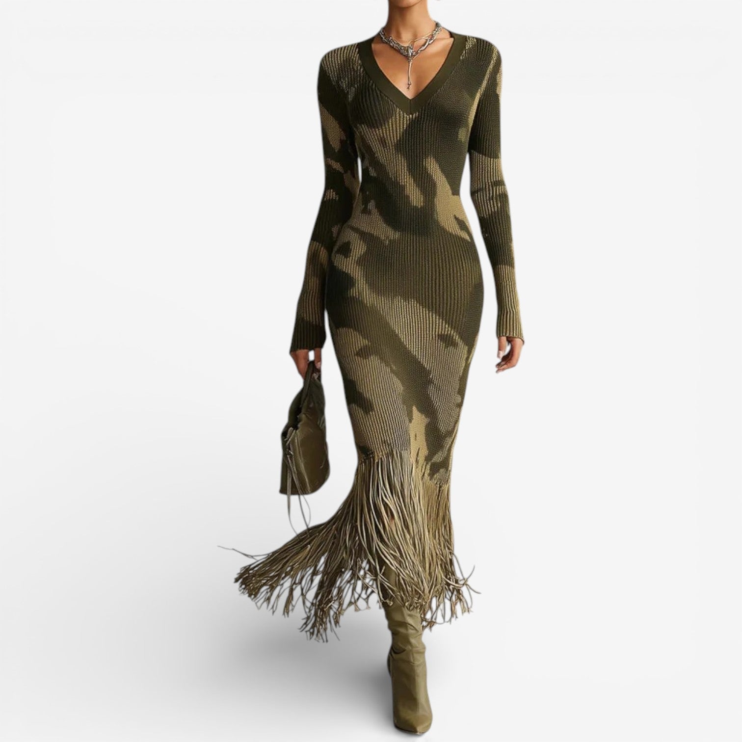 Incolti™ Robe à Franges