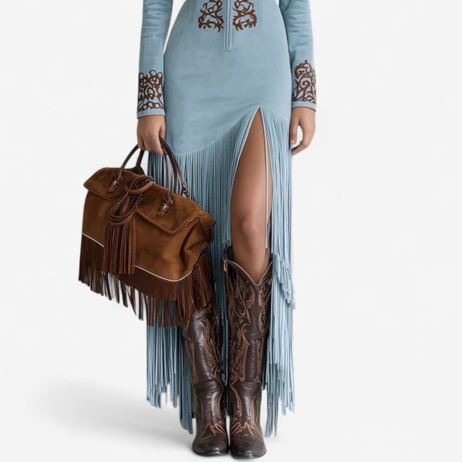Boisset™ Robe ethnique