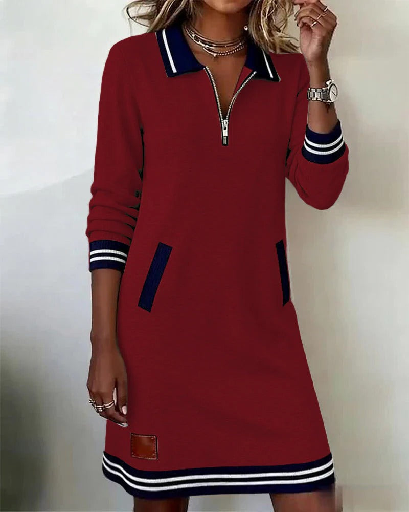 Hélène™ | Robe Coton Élégante