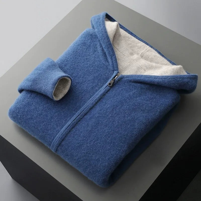 LOUIS & MARGOT | SWEAT EN LAINE AVEC CAPUCHE POUR HOMME