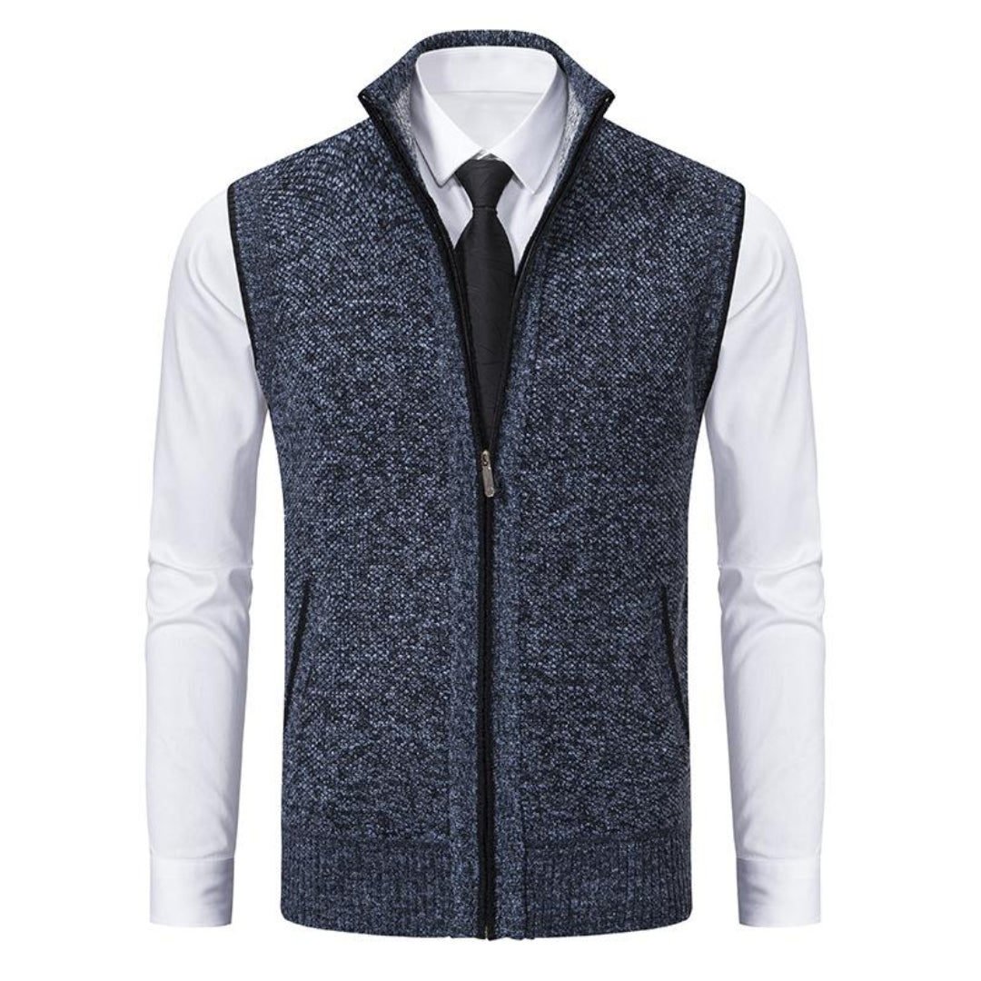 LOUIS & MARGOT | GILET EN MAILLE CLASSIQUE