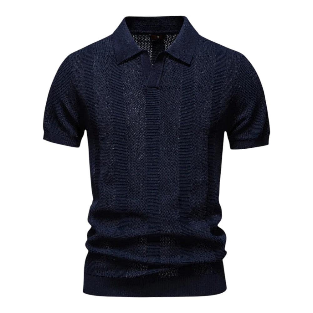 LOUIS & MARGOT | POLO EN MAILLE ÉLEVÉE