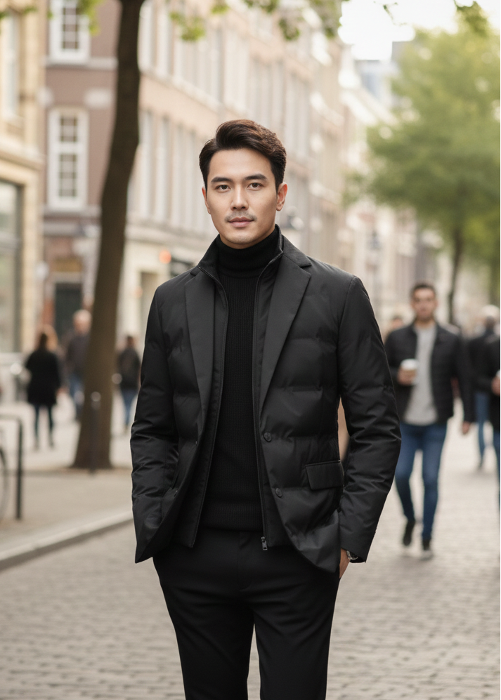 LOUIS & MARGOT | DOUDOUNE URBAINE POUR HOMME