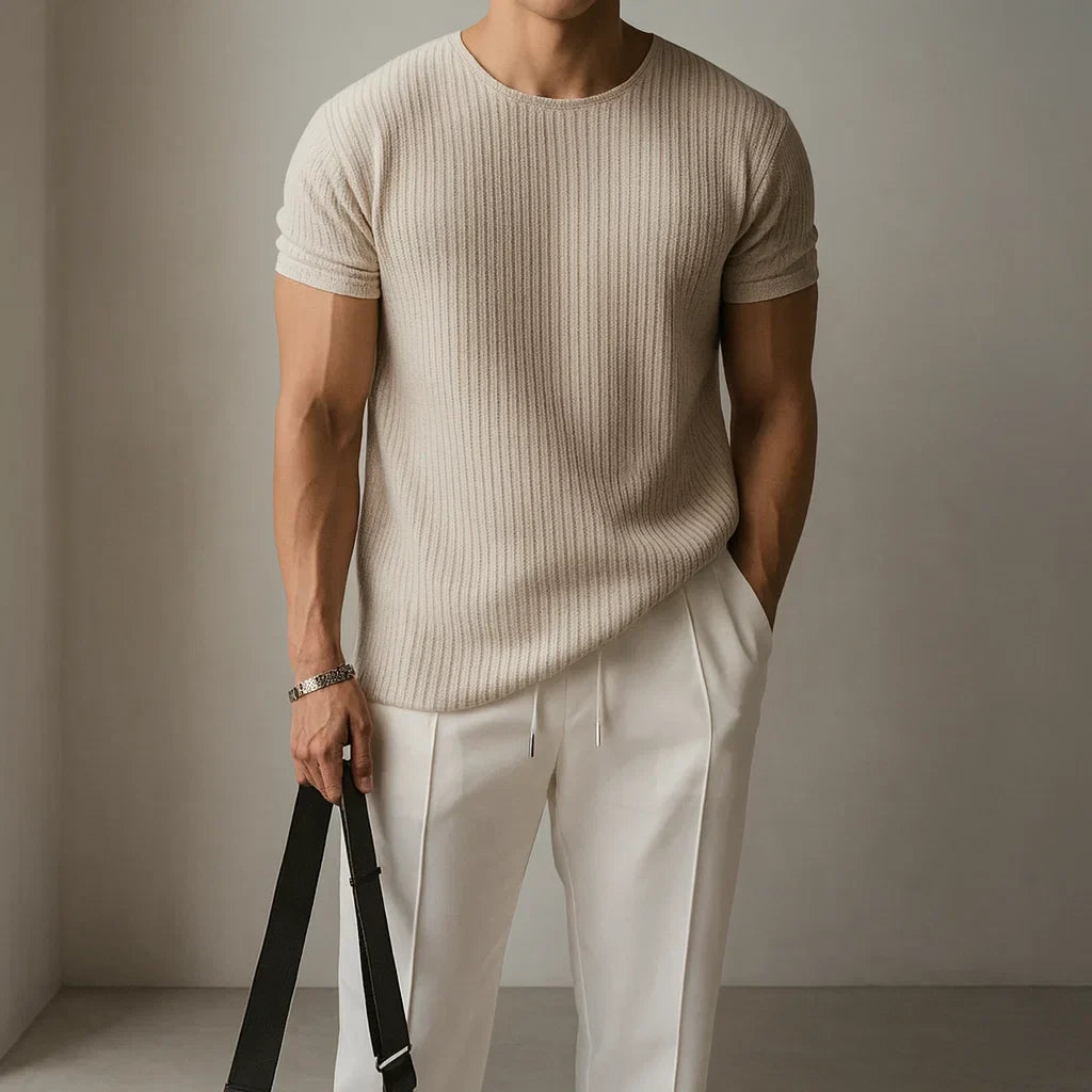 LOUIS & MARGOT | T-SHIRT EN TRICOT POUR HOMMES
