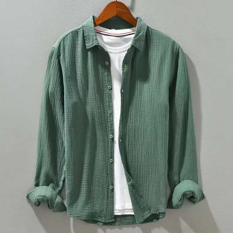 LOUIS & MARGOT | CHEMISE ÉLÉGANTE EN COTON DOUX COMME DE LA SOIE