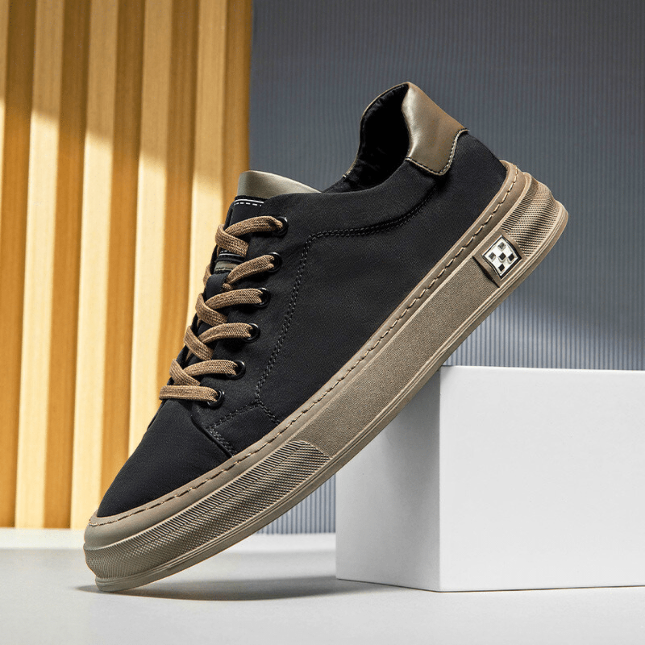 LOUIS & MARGOT | BASKETS CASUAL EN TOILE POUR HOMME