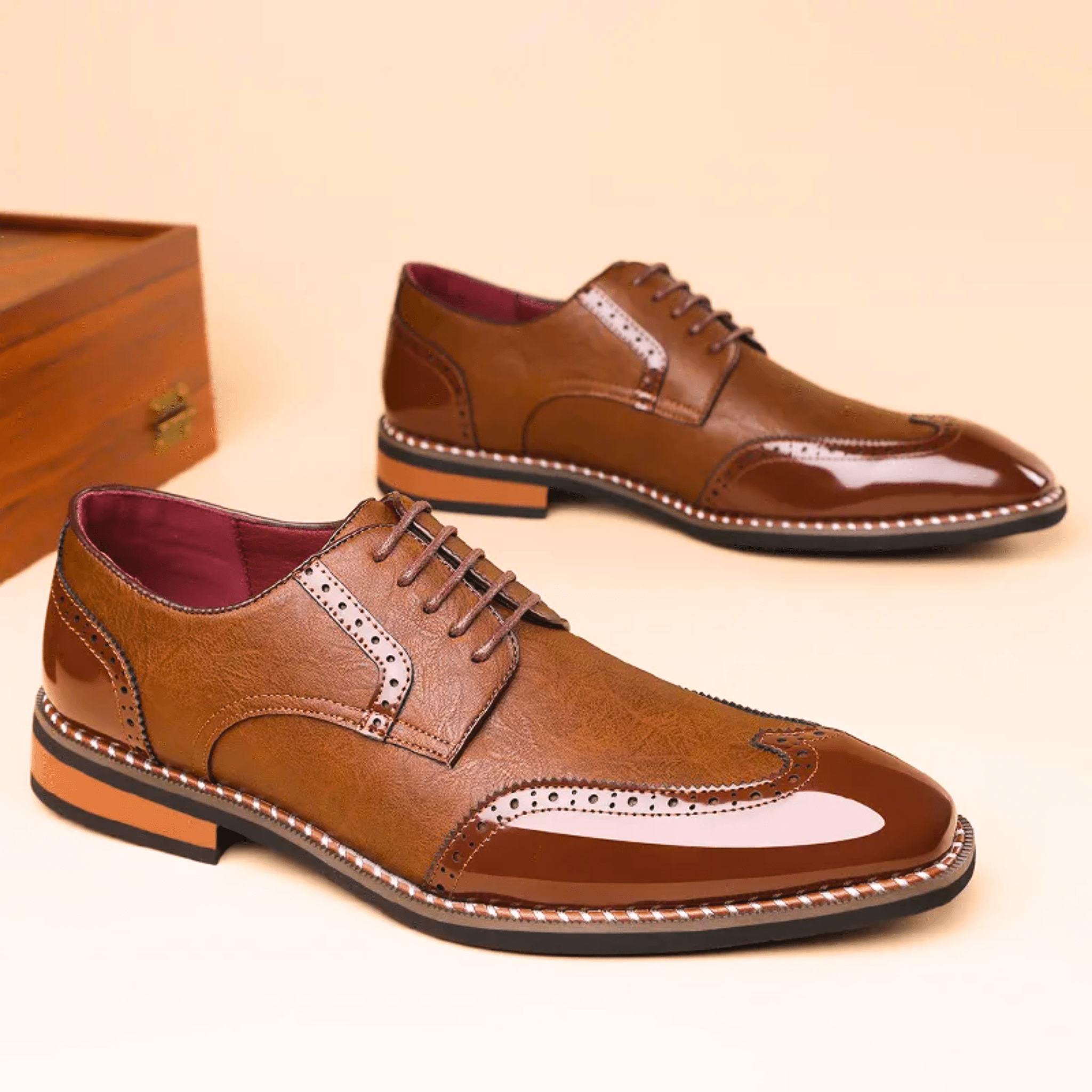 LOUIS & MARGOT | CHAUSSURES BICOLORE POUR HOMME